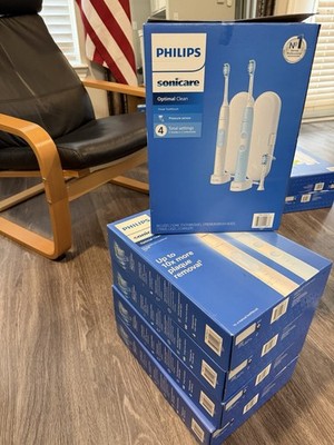 Philips Sonicare Optimal Clean Rechargeable Electric Toothbrush 2-pack ON SALE!