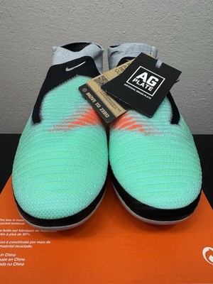 Size 9.5 - Nike Phantom 6 Elite AG High Chrome Black for sale