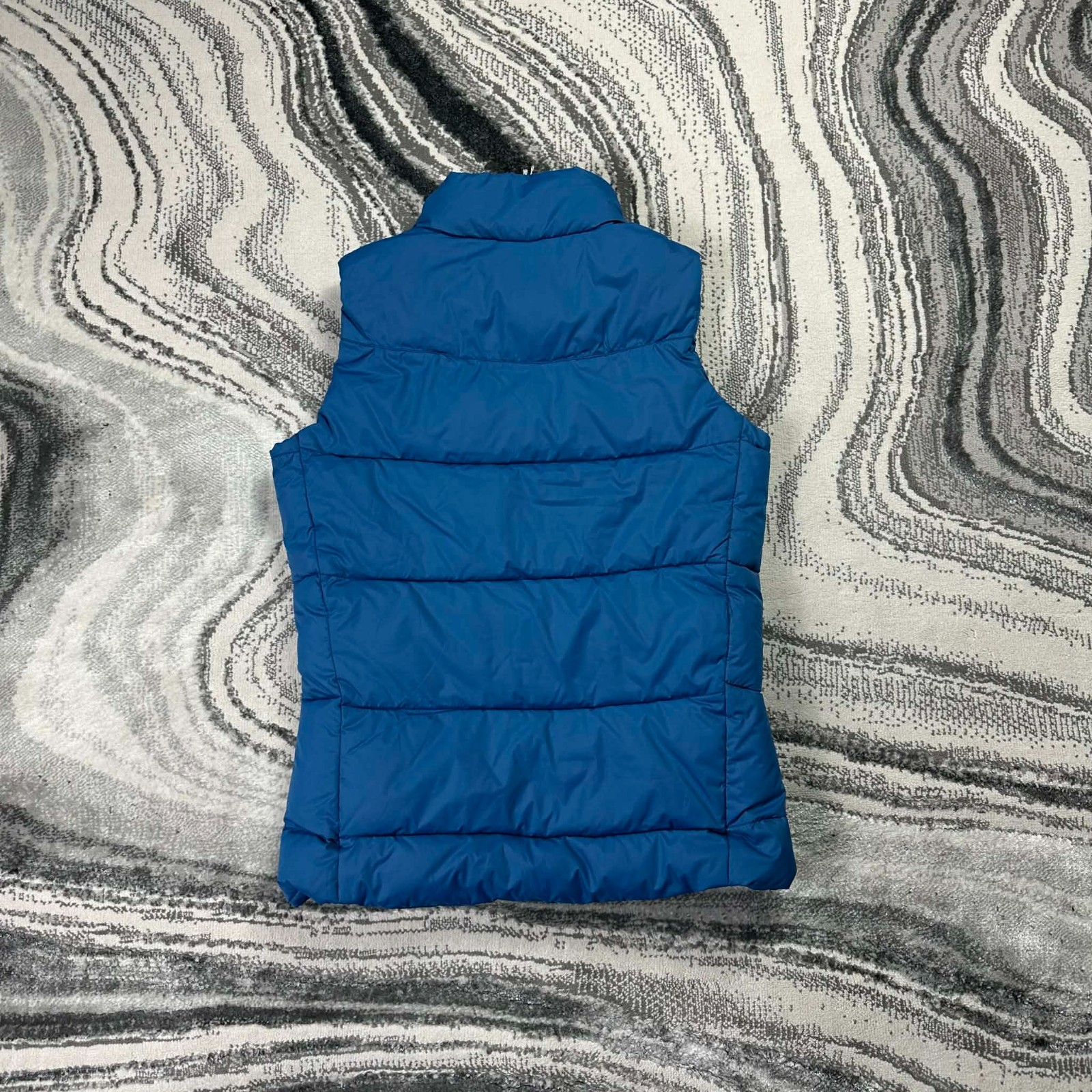 Women's Seasalt Cornwall 'Ripple' Puffer Blue Sz 8 / Small Vest Gilet Bodywarmer image 6