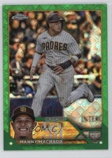 2023 Topps Chrome Logofractor Edition Green Refractor 41/99 Manny Machado 2d9