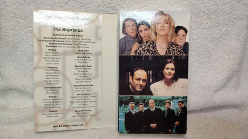 RARE The Sopranos FYC Season 1 Emmys VHS Tape HBO Promo For Your Consideration - Picture 4 of 11