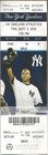CC Sabathia Win #155  9/2/2010 Yankees at A's Full Ticket Posada HR 260 — photo 1
