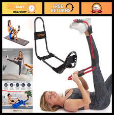 "Patented Hamstring, Lower Back, Hip  Calf Stretcher - Knee Extension  Pain Re