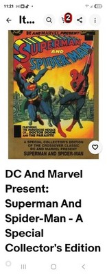 DC Comics Collector's Edition - Superman and Spider-Man Crossover (Marvel)