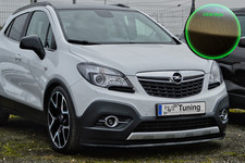 Spoilerschwert Frontspoiler Cuplippe aus ABS für Opel Mokka 2WD in OEM Optik