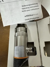 NEW IFM Efector 500 PN9024 Pressure Sensor PN-010-RBR14-LFPKG/US w Wire Harness