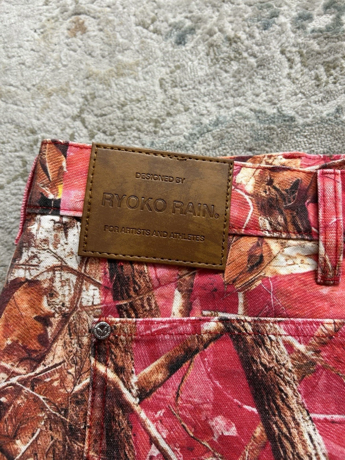 Ryoko Rain Reversible Camo Work Jacket & Shorts Set Men’s Size XXL (38) GREAT - product detail image 8