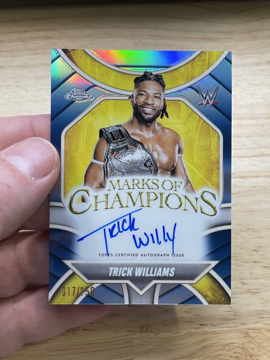 2025 Topps Chrome WWE - Marks of Champions Autographs Trick