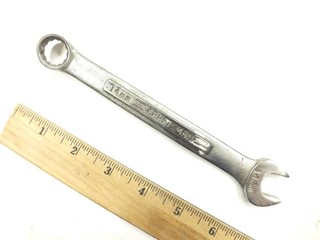 CRAFTSMAN TOOLS 14MM COMBINATION WRENCH 12 POINT USA MADE VA METRIC 42918