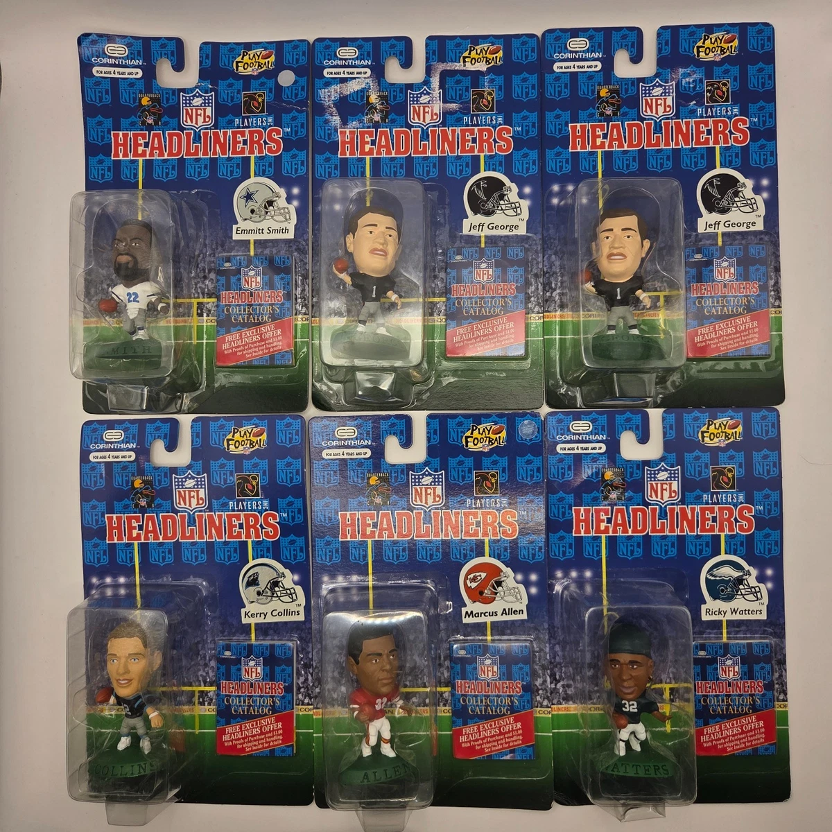 Corinthian Sports Action Figures 1996 Year Manufactured for sale