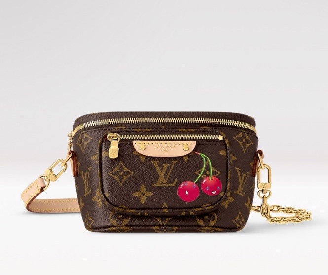 Louis Vuitton X Takashi Murakami Cerise Mini Bum Bag New In Box