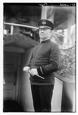 Photo:Naval Officer Portrait on Ship Deck