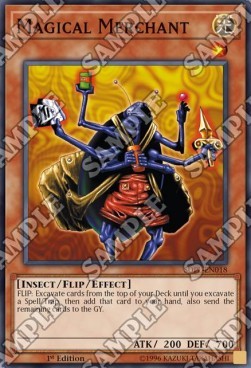YuGiOh Magical Merchant SDPL-EN018 Common Englisch Good 1st