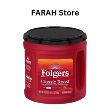 Folgers Classic Roast Ground Coffee, Medium Roast, 25.9 Oz.