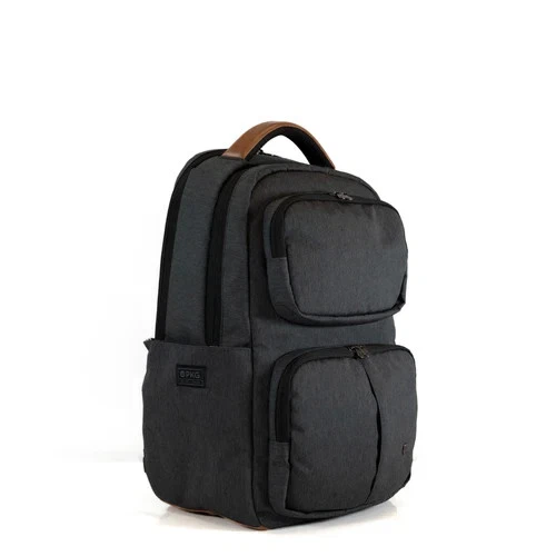 PKG Aurora II High Volume Backpack in Black Grey