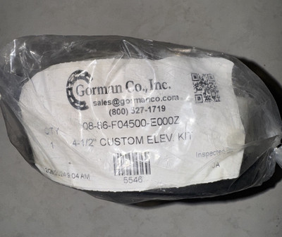 4 1/2  Custom Elevator Kit Packing W/ O Ring & Bearing 