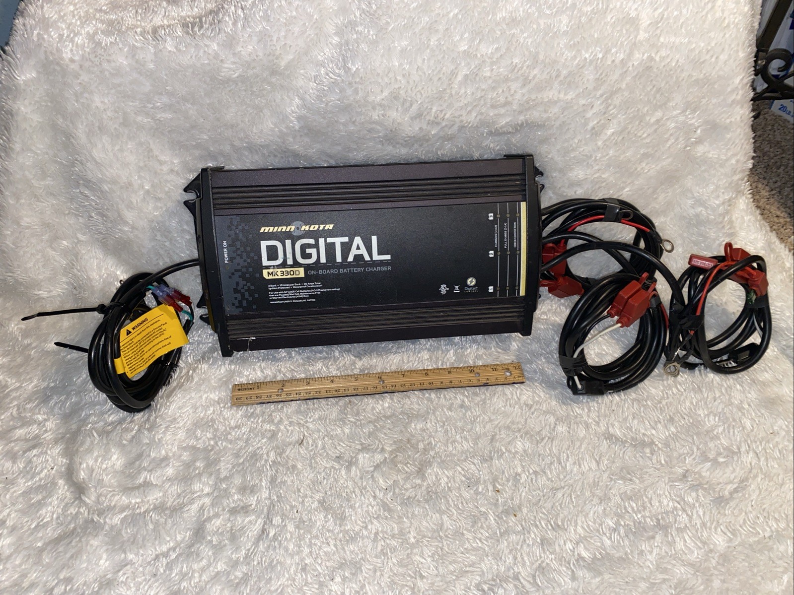 Minn Kota Marine Battery Charger 3 Bank 10A Each  MK330D