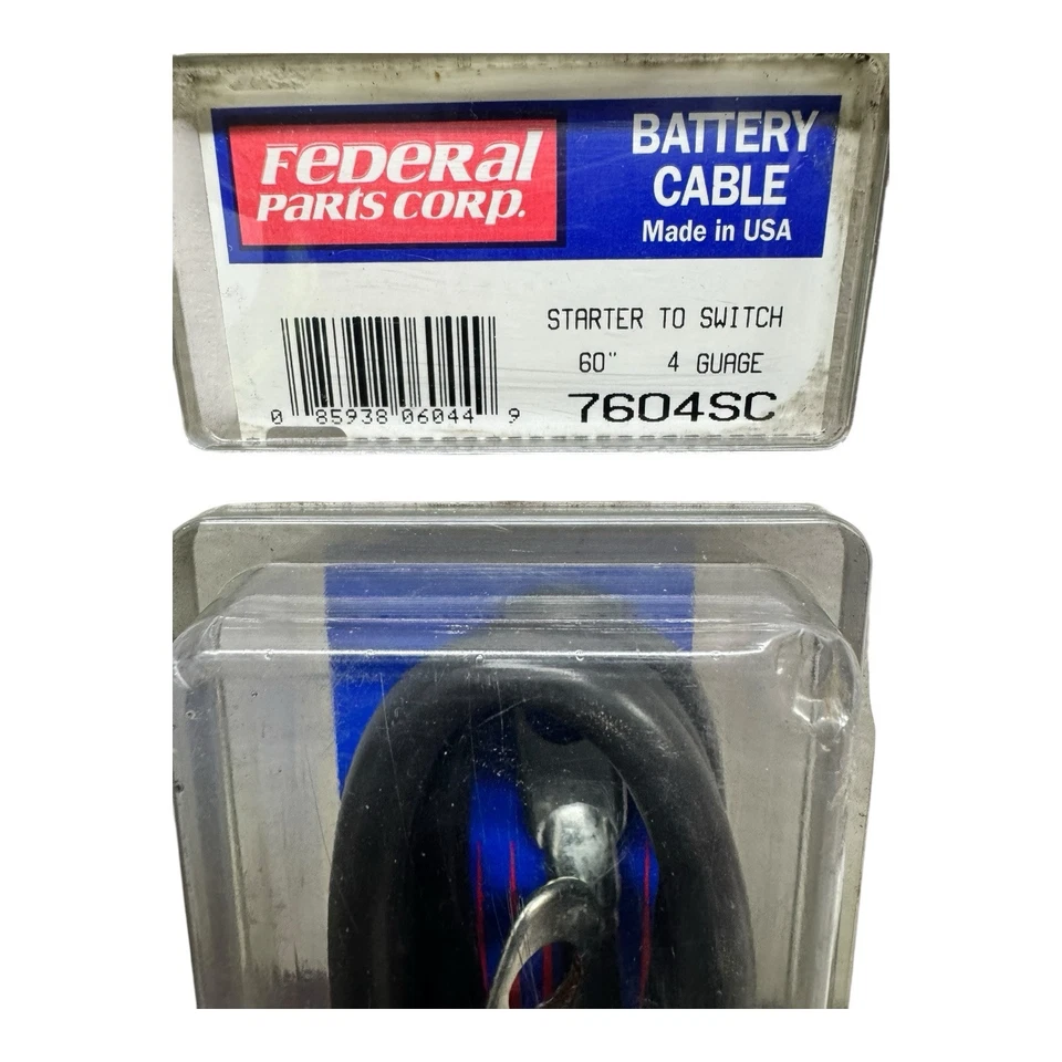Battery Cable Federal Parts 7604SC - Image 3 of 3