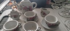 Vintage Porcelain Child's Tea Set Made in Japan