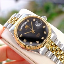 Working Orient President SEV0J002BY Day Date Rare Used