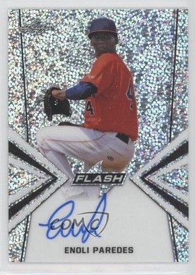 2020 Leaf Flash Flashback Base Enoli Paredes #BA-EP1 Auto 1u6