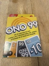 Mattel Games ONO 99 Card Game from Makers of UNO NIB