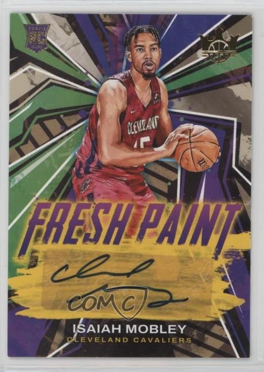 2022 Panini Court Kings Fresh Paint 172/199 Isaiah Mobley #FP-IMC Rookie Auto RC