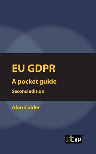 Alan Calder EU GDPR - A Pocket Guide (European) (Poche) 9781787780682 ...