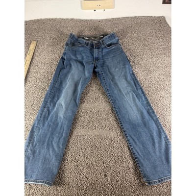 Lee Extreme Motion MVP Regular Straight Leg Jeans Mens 32x30 Blue Denim