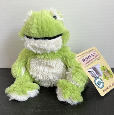 Warmies Frog Therapy Plush Lavender Scent Aromatherapy Microwaveable 9  Junior