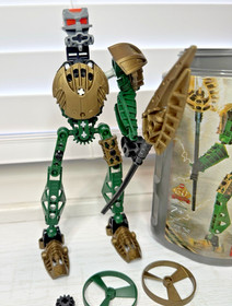 LEGO BIONICLE 8762 TOA IRUINI FIGURE INCOMPLETE PARTS (C1)