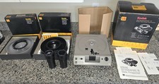 Kodak Ektagraphic III A Slide Projector COMPLETE UNUSED Remote 2 Zoom Lens 2  