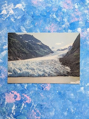 Vintage kanadische Postkarte - Bear Glacier, British Columbia LS5311