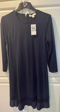 Michael Kors Woman’s Navy Blue Dress Size L NWT
