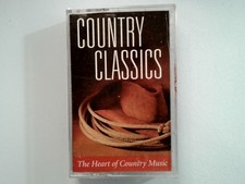 Country Classics Cassette Tape 1994 Sony Music The Heart of Country Tape 1