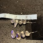 Sterling Silver Pearl Baroque Pierced Earrings  — photo 4