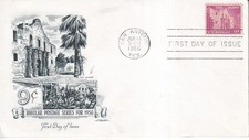 SA40b United States 1956 Regular Postage Series The Almo Building FDC
