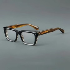 Thick Acetate Retro Square Eyeglasses Frames Men Women Glasses Frames Full Rim
