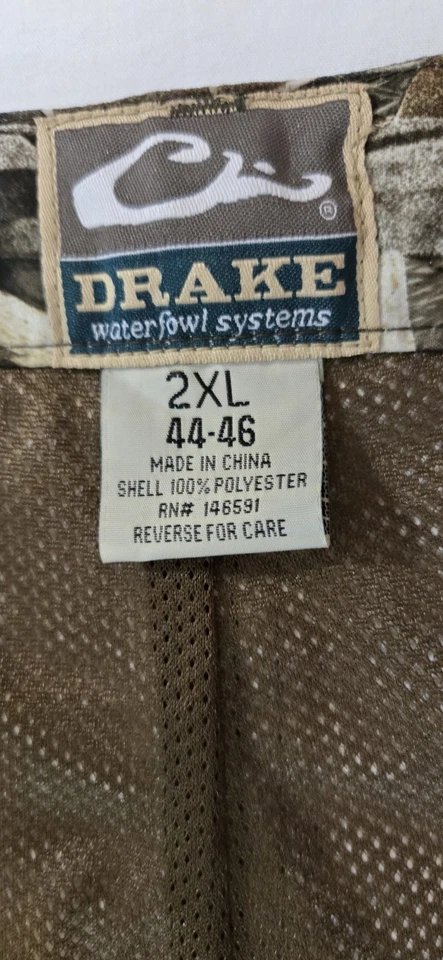 New With Tags Drake Waterfowl Cargo Pants DW3180-015-5 EST Realtree Max5 2XL - Image 4 of 4