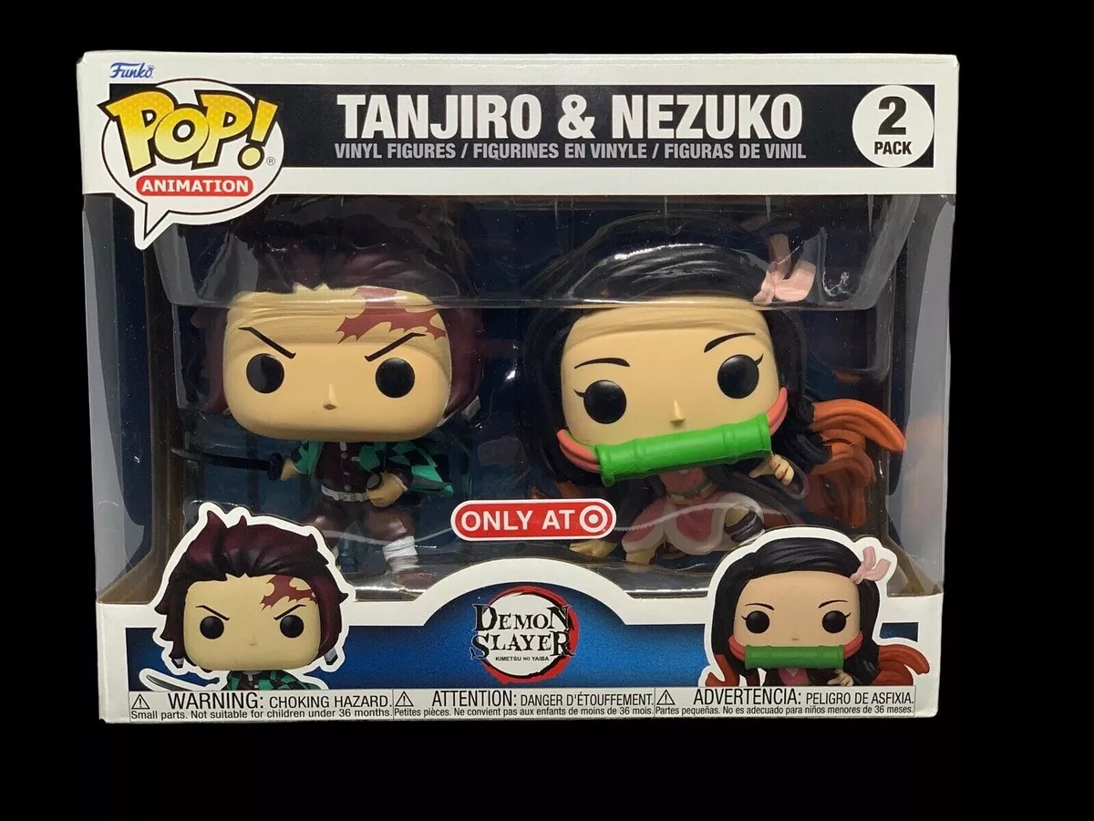 Funko Pop (EXCLUSIVO) Demon Slayer - Tanjiro & Nezuko