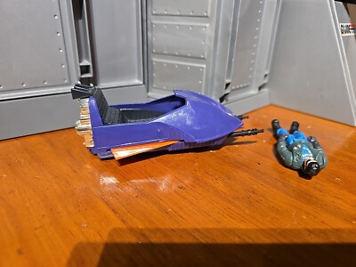 Vintage M.A.S.K. PIRANHA Motorcycle Sidecar & Sly Rax (Kenner MASK) | #4578667752