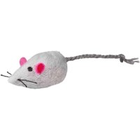 Trixie Katzenspielzeug Maus 10 X 5 Cm PlüSch Grau