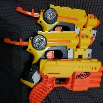 2 Nerf N-Strike Nite Finder EX-3 Single & 1 Nerf Alpha Strike 2019 Cobra RC-6