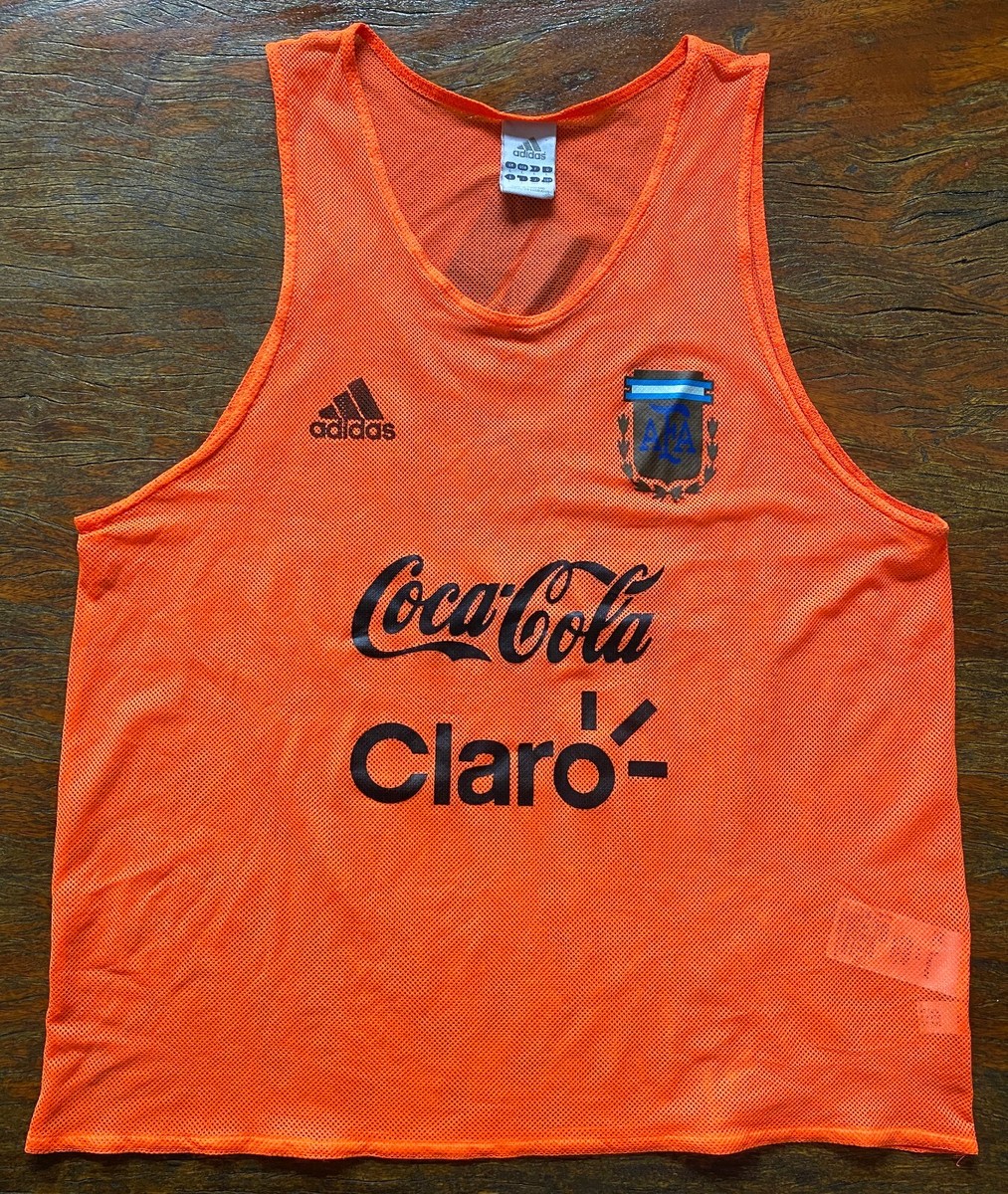 Argentina 2008 Adidas Messi sleeveless training shirt