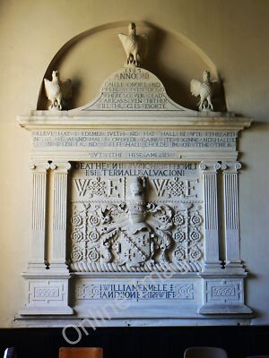 Foto 6x4 Tafel zum Gedenken an William Erиele aиd Joиe h c2010