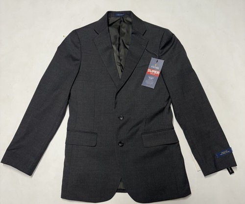 Stafford Blazer Mens 36 Reg Classic Fit Super Suit Wool Blend NWT! --MSRP $210 - 第 1/7 張圖片