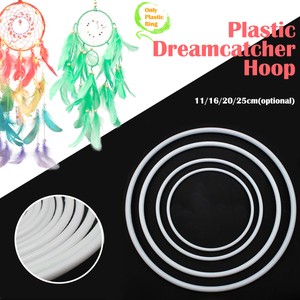 macrame catcher hoop dreamcatcher dream craft ring plastic round diy