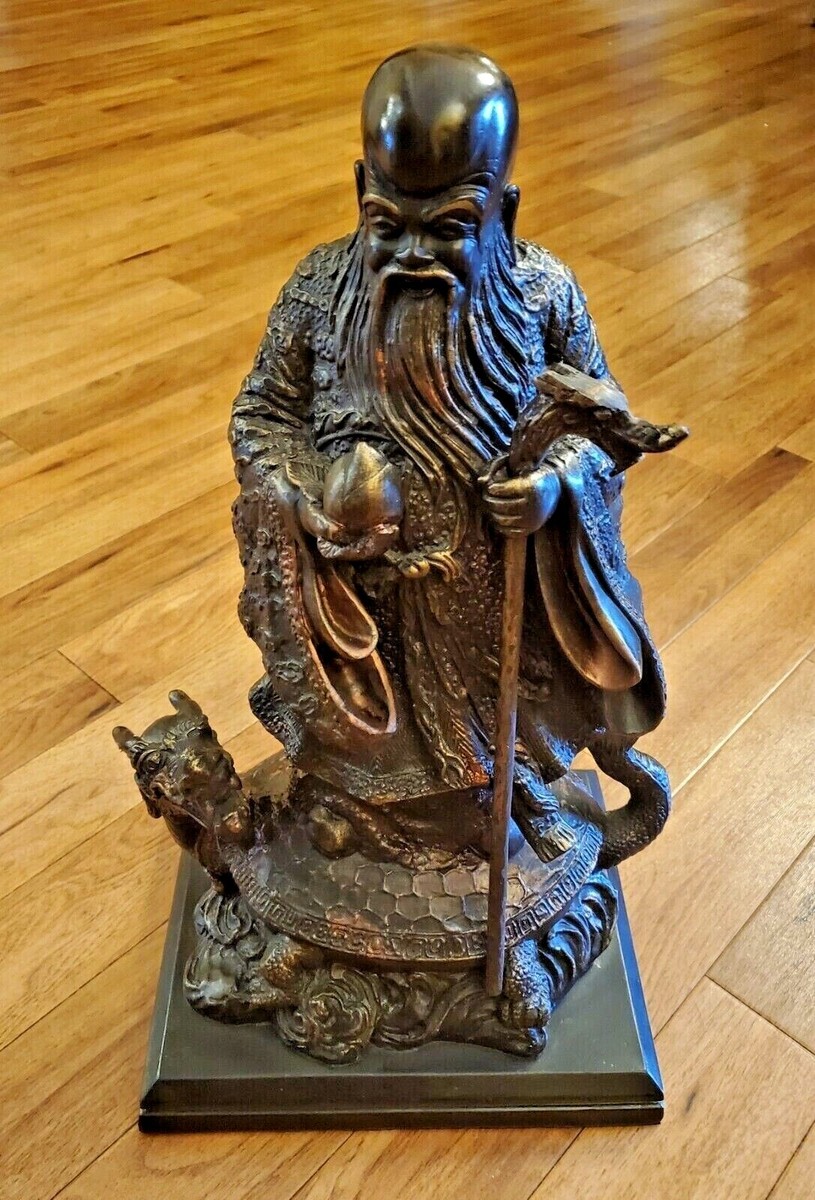 Austin Productions Sculpture RARE Shou Lao Asian 