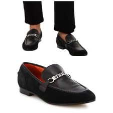 New Rag  Bone Cooper Loafer Black Suede Size: EU:38.5  US:8.5 