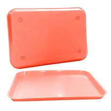 24 Pink Dental Plastic Instrument Trays, Size B Autoclavable Individual Sealed 